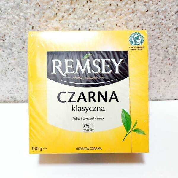 Чай чорний "REMSEY" Класичний, 75 пакет.