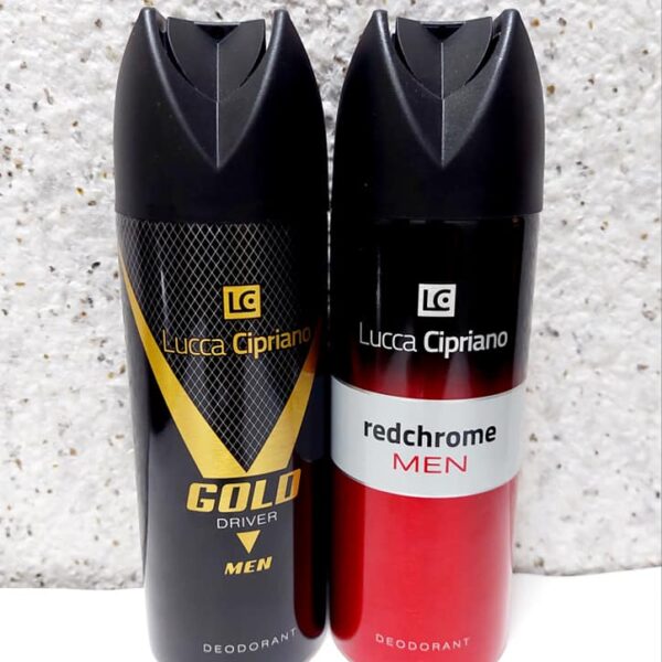 Чоловічі дезодоранти "Lucca Cipriano", 200 мл