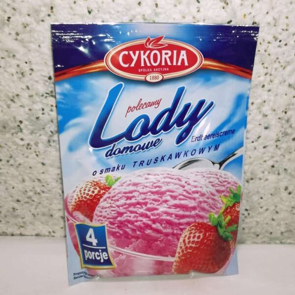 Сухе морозиво CYKORIA з полуничним смаком, 60 грам