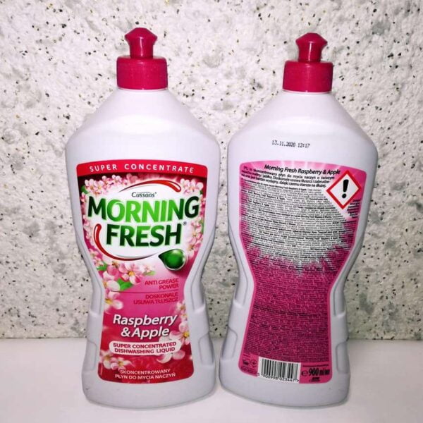 Засіб для миття посуду "Morning Fresh" Малина і яблуко, 900 мл