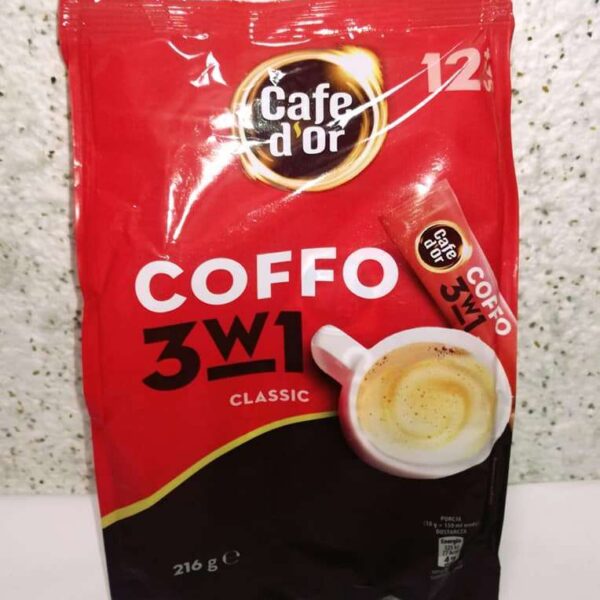 Кава Coffo 3в1 Cafe d'Or, 12 стіків