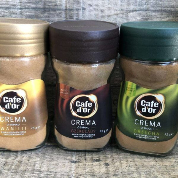 Кава розчинна ароматизована Cafe d'Or Crema, 75 грам