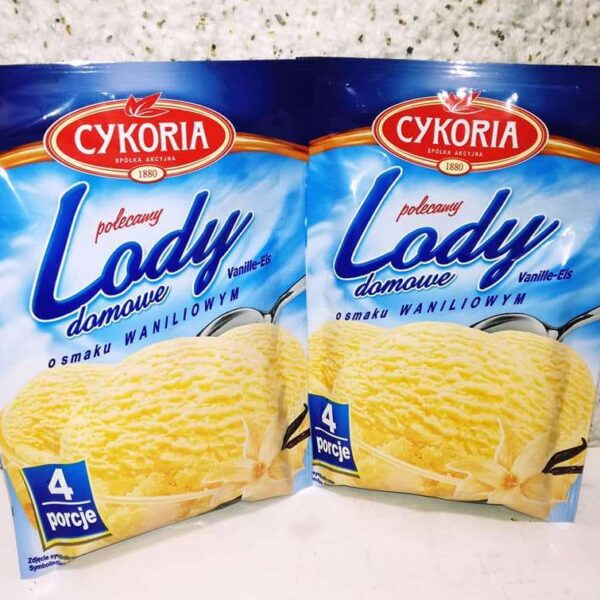 Сухе морозиво "CYKORIA" з ванільним смаком, 60 грам