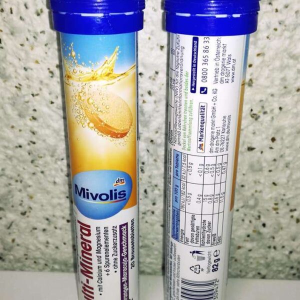 Розчинні вітаміни "Mivolis" Мульти-Мінерал, 20 шт.