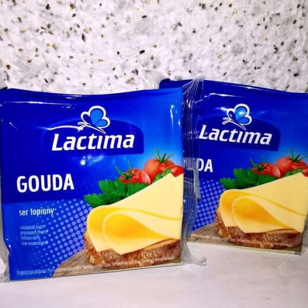 Тостові плавлені сирочки Lactima Гауда, 130 грам
