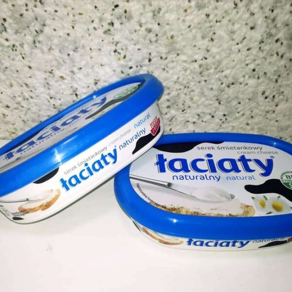 Вершковий крем сир "Laciaty" натуральний, 135 грам