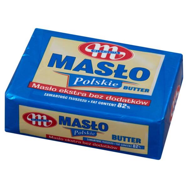 Масло Польське Mlekovita 82%, 200 грам