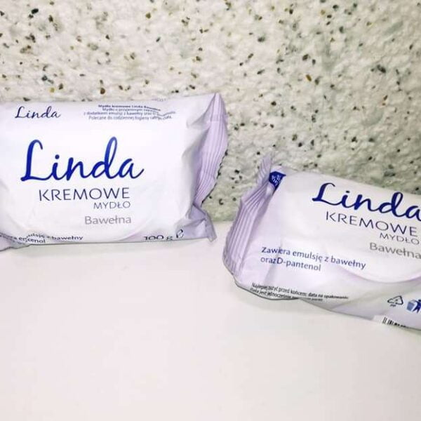 Кремове мило "Linda" Бавовна, 90 грам