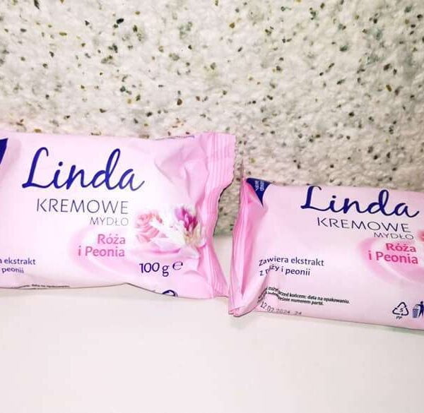 Кремове мило "Linda" Троянда і півонія, 90 грам