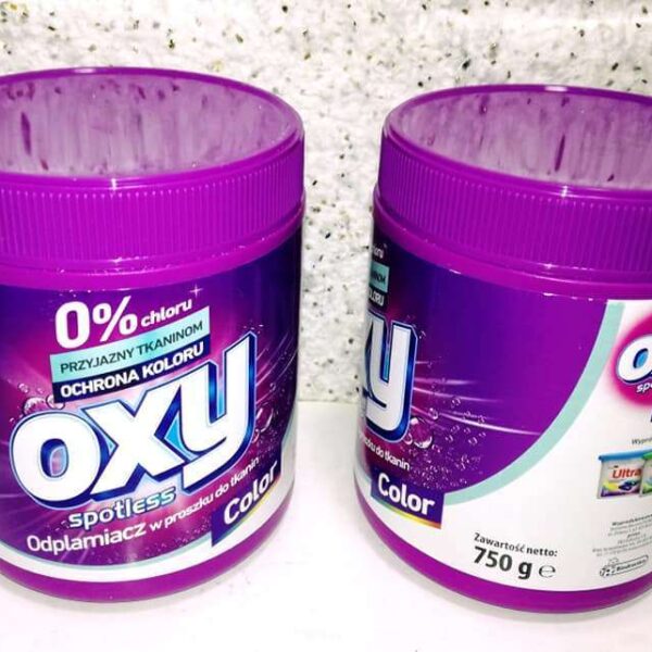 Порошок-плямовивідник "OXY" для кольорових речей, 730 грам