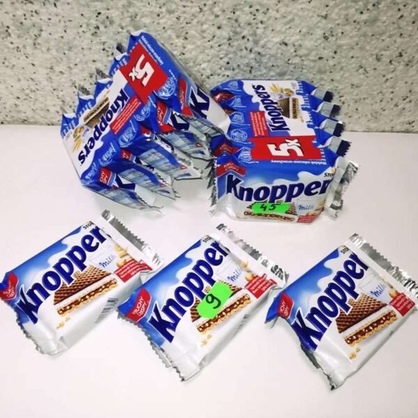 Вафельки "Knoppers", 25 грам