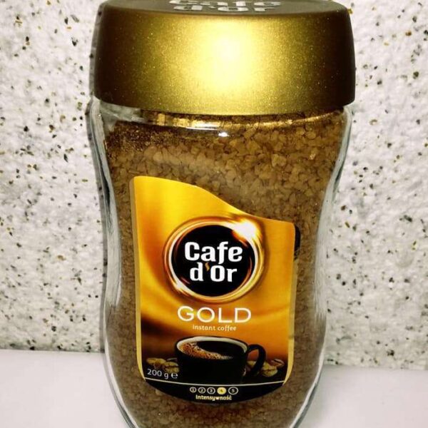 Кава розчинна "Cafe d'Or Gold", 200 грам