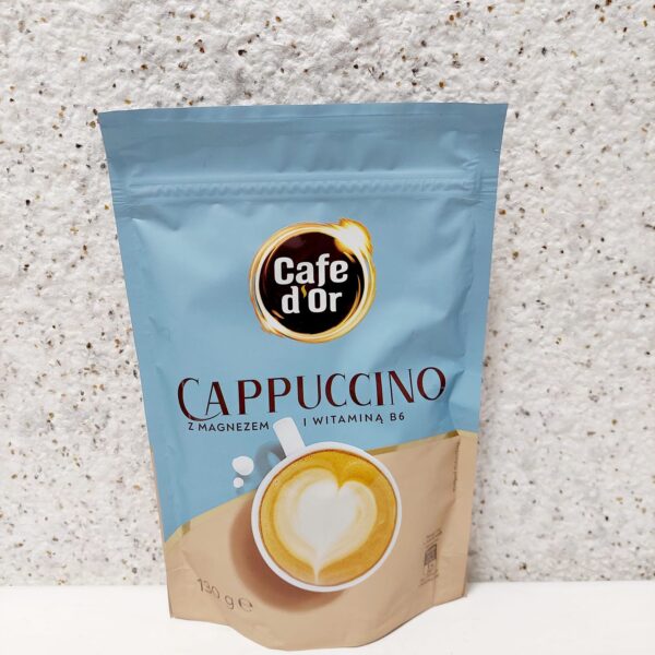 Капучино "Cafe d'Or" з Магнієм і вітаміном В6, 130 грам