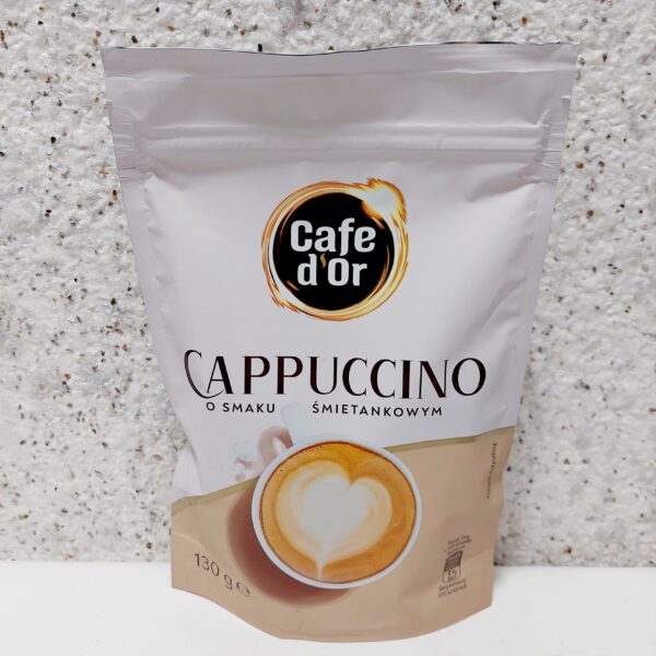 Капучино Cafe d'Or з вершковим смаком, 130 грам