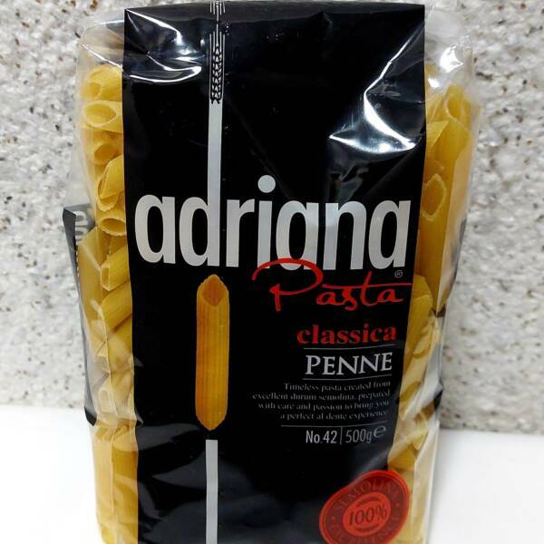 Макарони з твердих сортів пшениці "ADRIANA" PENNE Перо №42, 500 грам