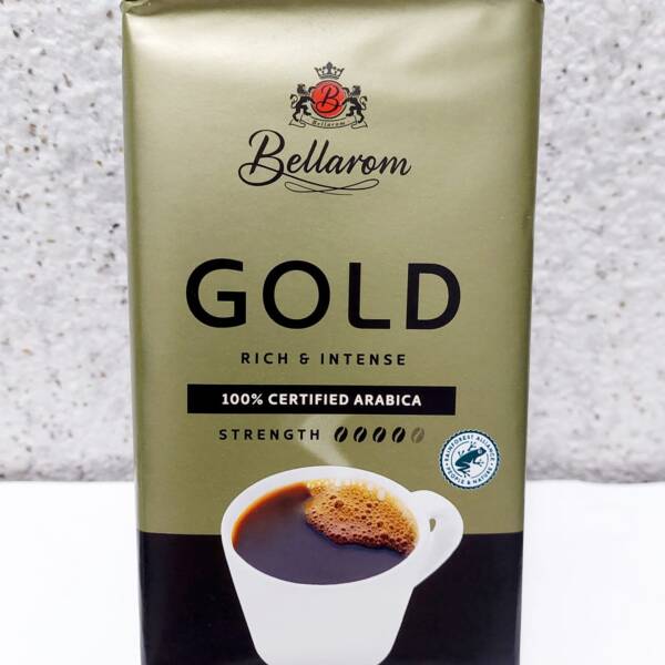 Кава Bellarom Gold мелена заварна, 100% сертифікована кава, 500 грам