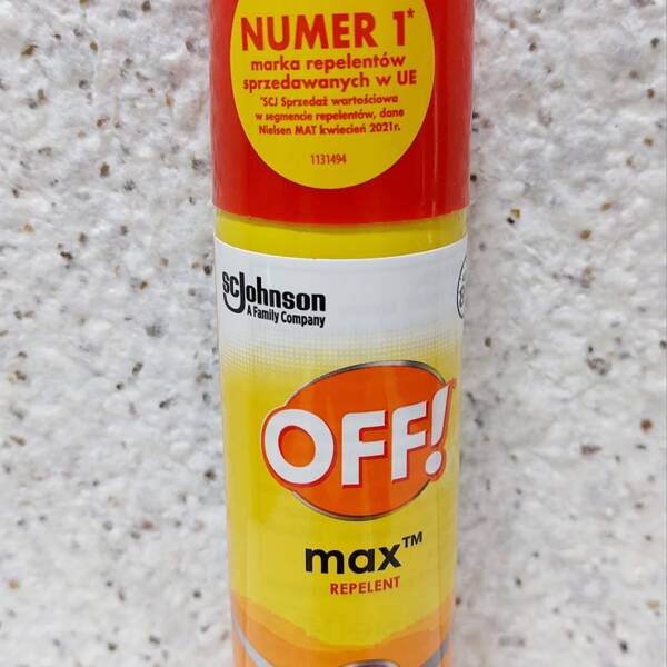 Спрей "OFF!" MAX від комарів (8 год.) і кліщів (4 год.) 100 мл