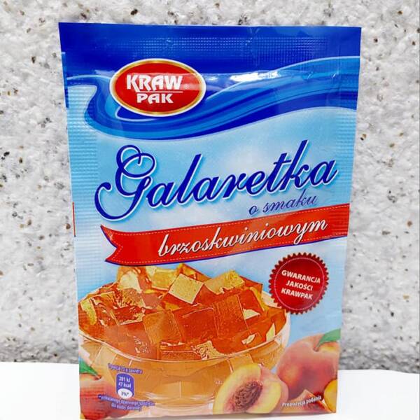 Галаретка (желе) персикова “KRAW PAK” 70 грам