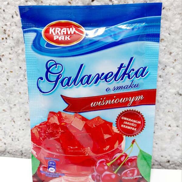 Галаретка (желе) вишнева “KRAW PAK” 70 грам