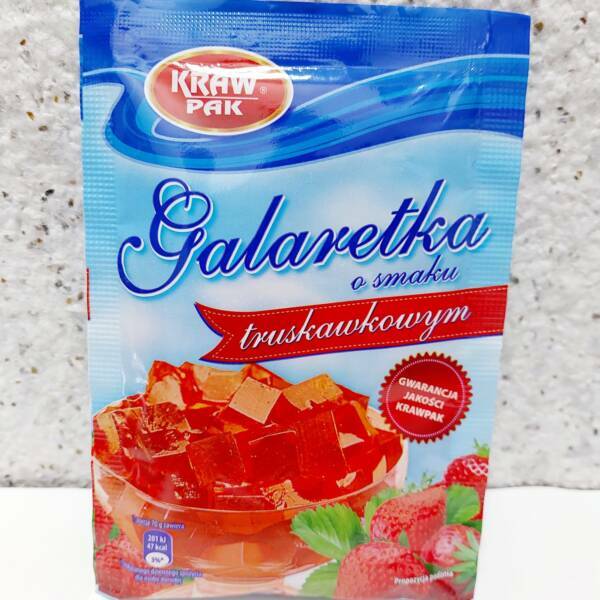 Галаретка (желе) полунична “KRAW PAK” 70 грам