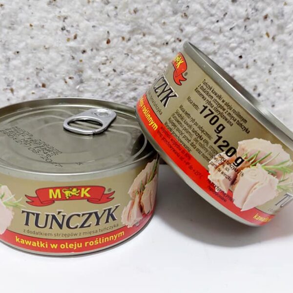 Тунець шматками "M&K" в олії, 170 грам
