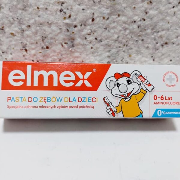 Дитяча зубна лікувальна паста "Elmex" 0-6 років з амінофторидом, 50 мл