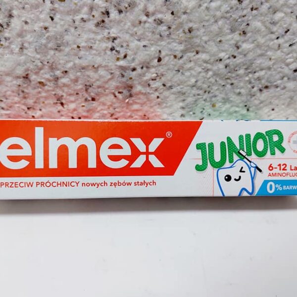 Дитяча зубна паста "Elmex Junior" з амінофторидом, від 6 до 12 років, 75 мл