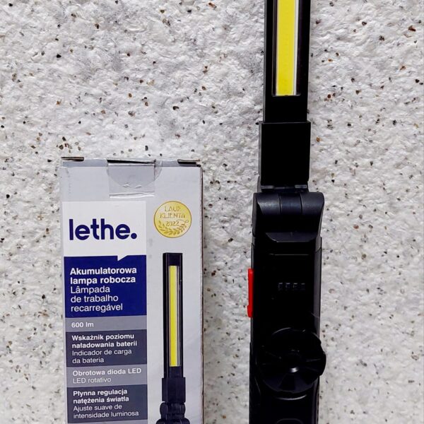 Акумуляторна лампа-ліхтар "Lethe" на магніті, з регулятором освітлення