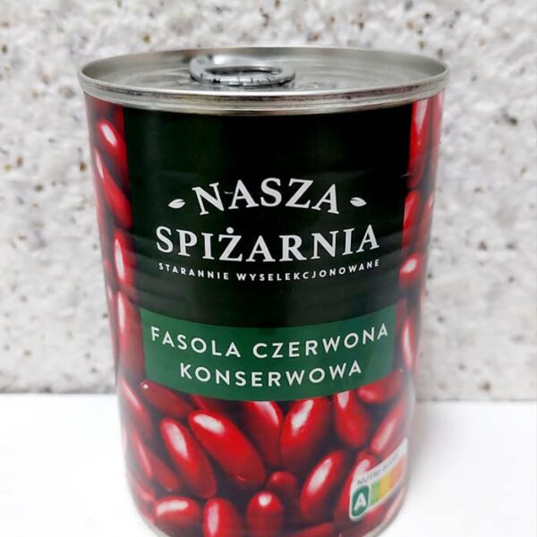 Квасоля червона консервована “Nasza Spizarnia”, 400 грам