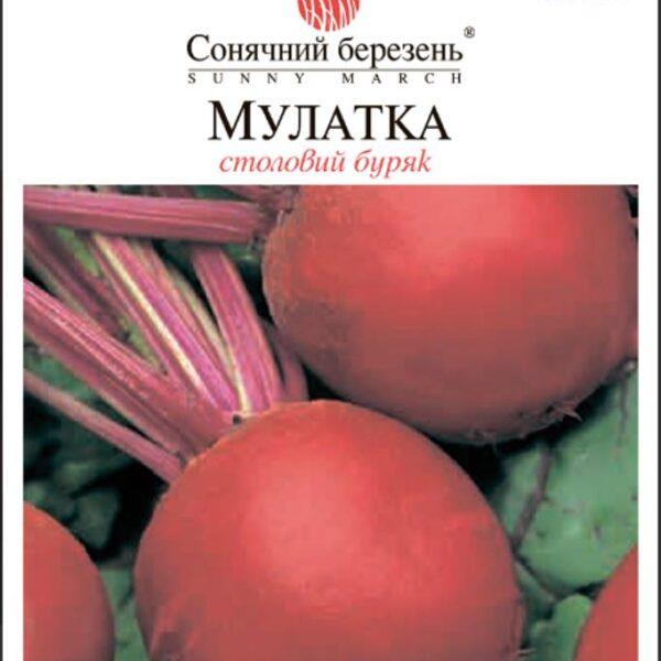 Насіння столового буряка "Мулатка", 10 грам