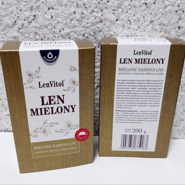 Льон мелений "Len Vitol" Oleofarm, 200 грам