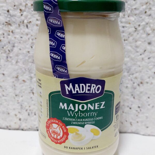 Майонез відбірний "Madero" з домашніх яєць, 400 мл