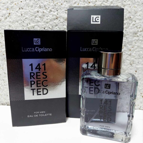 Чоловіча туалетна вода "Lucca Cipriano" 141 RESPECTED, 100 мл