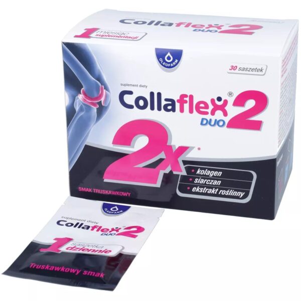 Collaflex Duo 2, для підтримки здоров'я хрящів суглобів і кісток, 30 саше