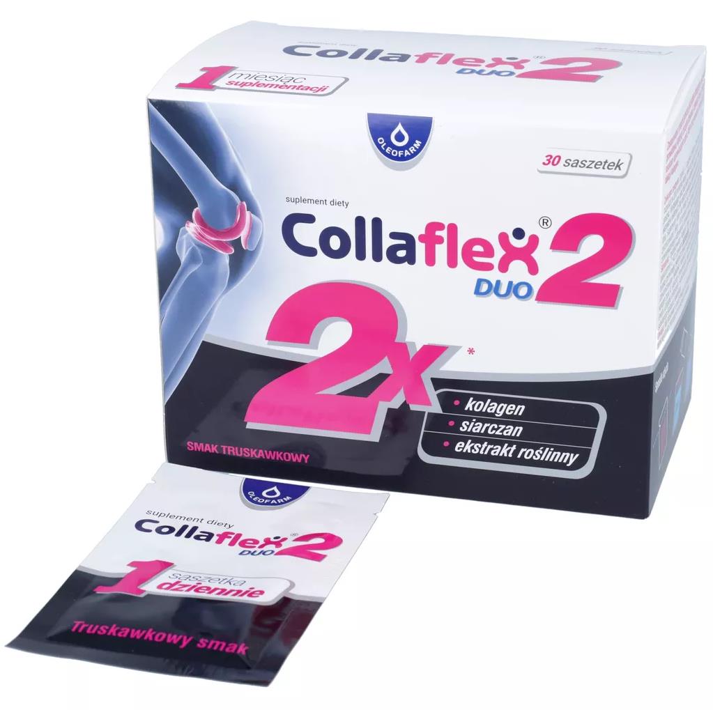 Collaflex Duo 2, для підтримки здоров'я хрящів суглобів і кісток, 30 саше 1 Collaflex Duo 2, для підтримки здоров'я хрящів суглобів і кісток, 30 саше