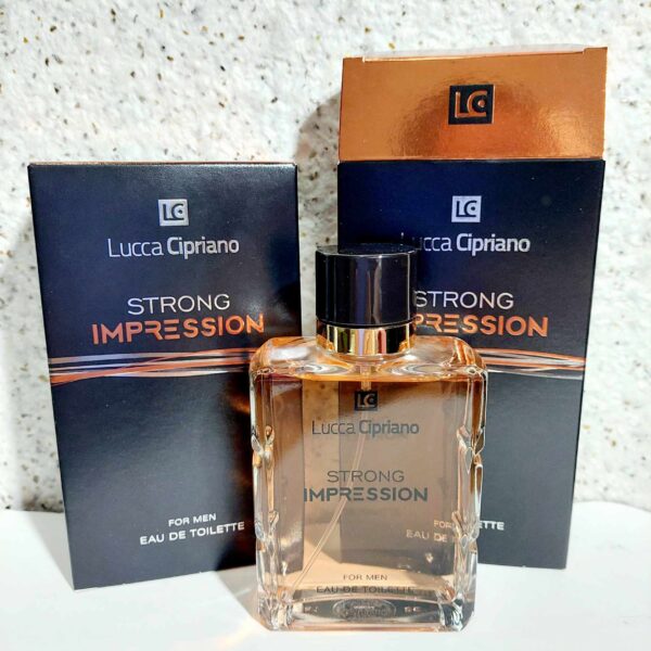 Чоловіча туалетна вода "Lucca Cipriano" STRONG IMPRESSION, 100 мл