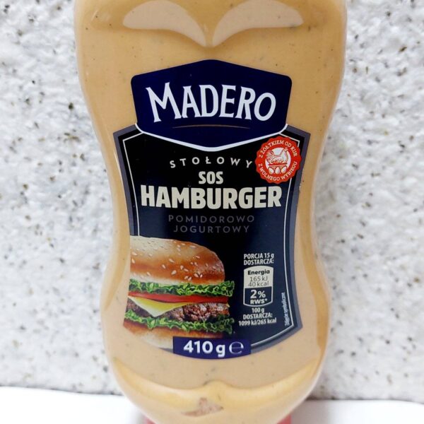 Соус Гамбургер MADERO томатно-йогуртовий, 410 грам