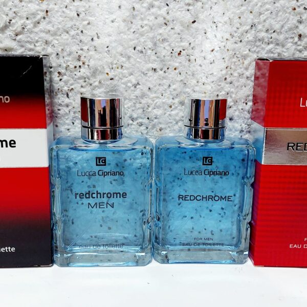 Чоловіча туалетна вода Lucca Cipriano REDCHROME, 100 мл