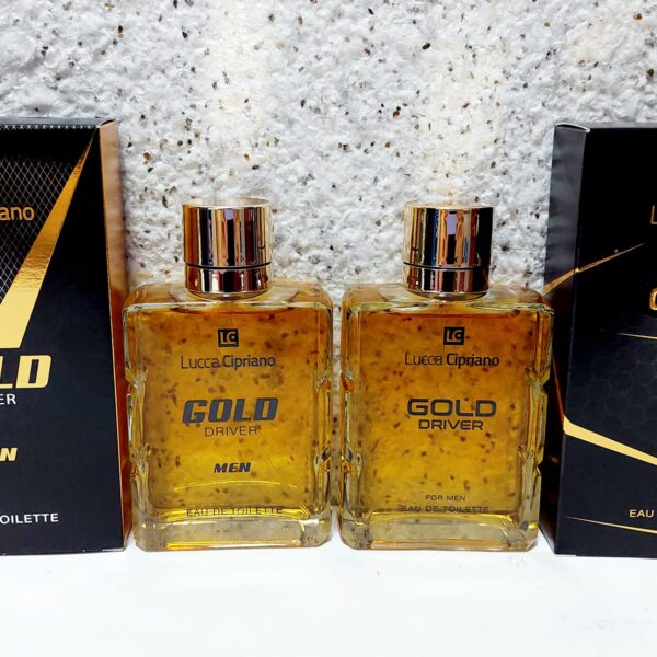 Чоловіча туалетна вода Lucca Cipriano GOLD DRIVER, 100 мл