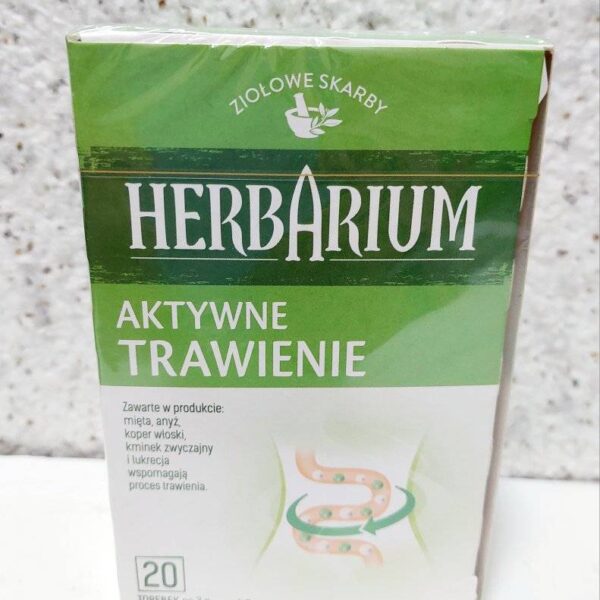 Чай трав'яний "HERBARIUM" Активне травлення, 20 пак.