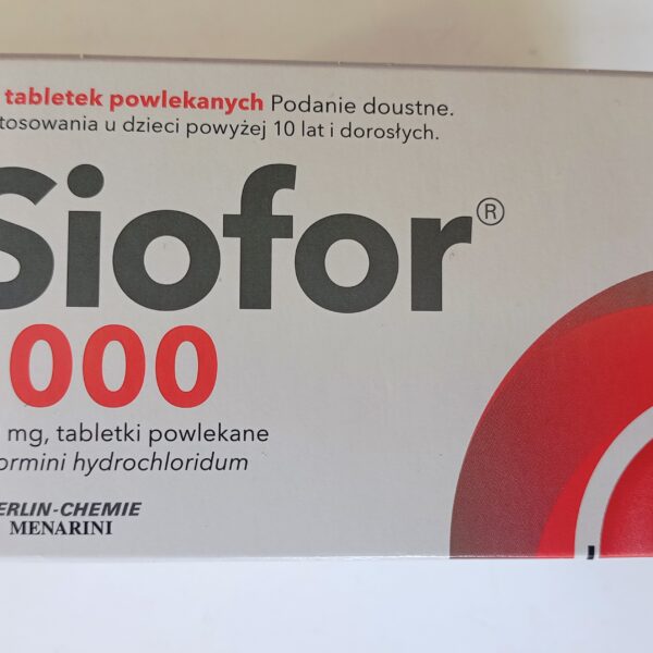 Siofor / Сіофор 1000 мг, 120 табл.