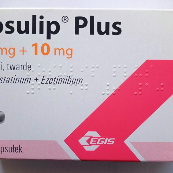 Розуліп / Rosulip Plus 20 mg + 10 mg, 30 капсул