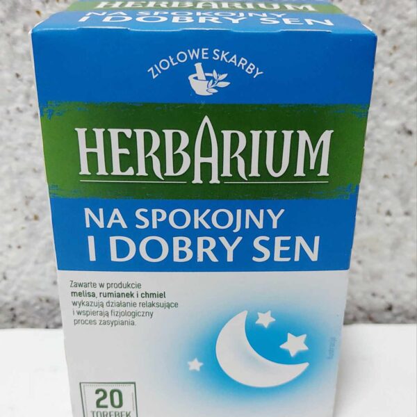 Чай трав'яний HERBARIUM На спокійний сон, 20 пак.