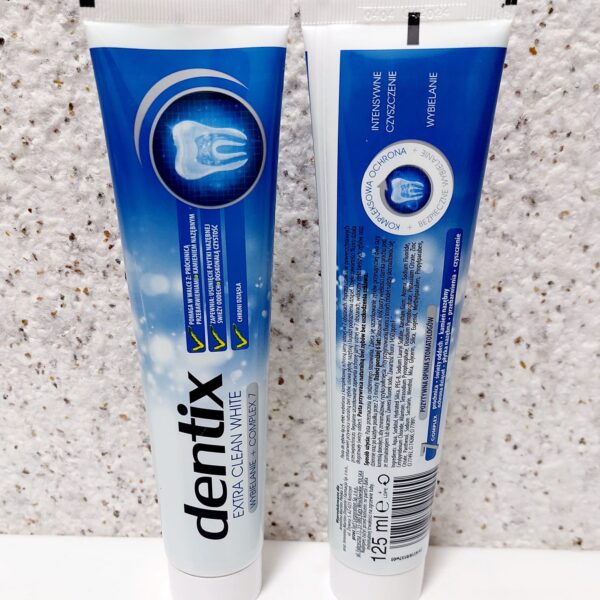 Зубна паста Dentix Extra Clean White Відбілювання+Комплекс 7 , 125 мл