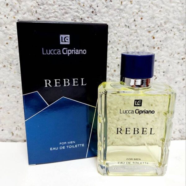 Чоловіча туалетна вода Lucca Cipriano REBEL, 100 мл