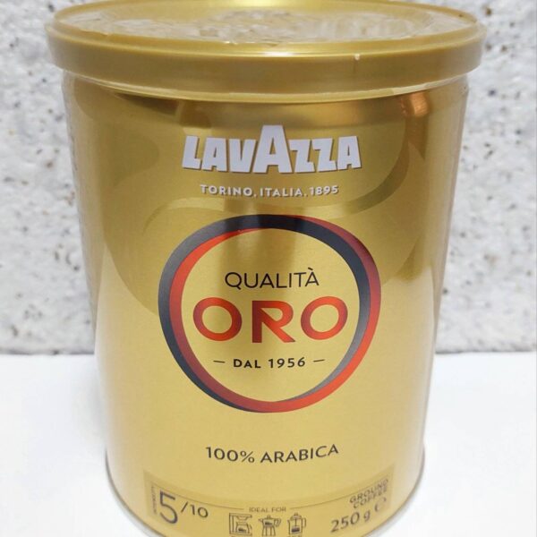 Кава мелена Lavazza Qualita Oro 100% Арабіка, з/б, 250 грам
