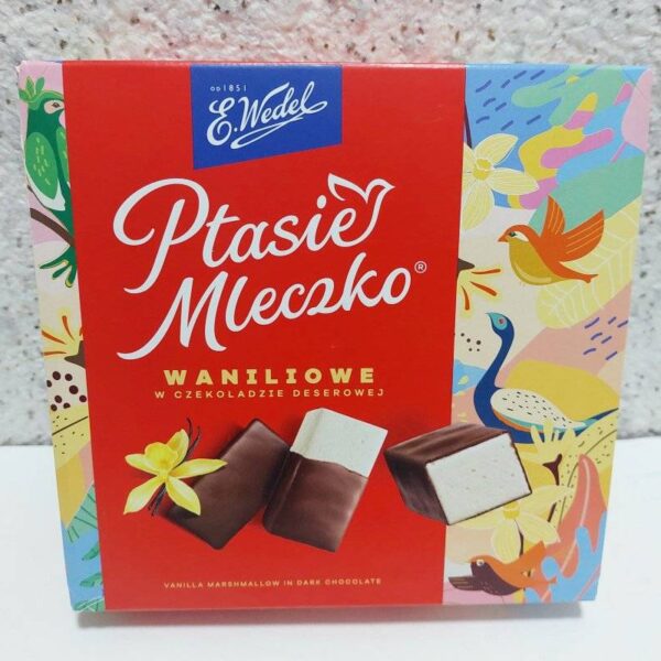 Цукерки Пташине молочко E.Wedel ванільні, 340 грам