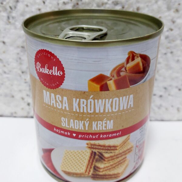 Варене згущене молоко Bakello з карамельним смаком, 400 грам