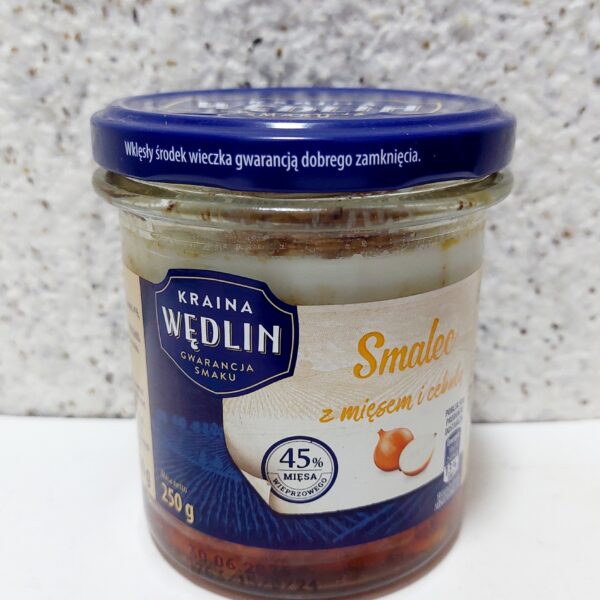 Смалець Kraina Wedlin з м’ясом і цибулькою, 250 грам