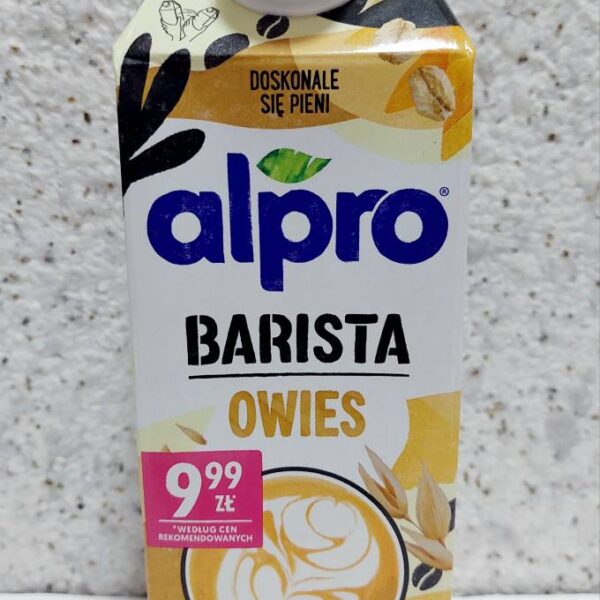 Вівсяне молоко Alpro Barista, безлактозне і безглютенове, 750 мл